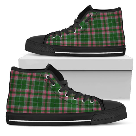 GRAY HUNTING TARTAN CANVAS SHOES