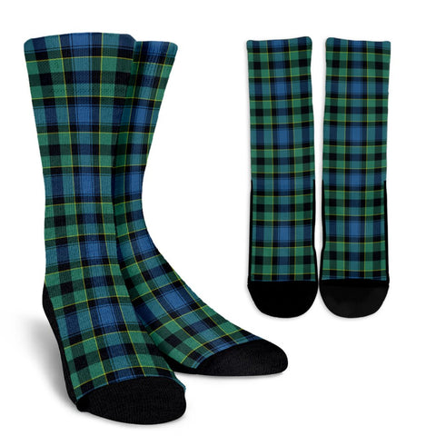 MOUAT TARTAN CREW SOCKS