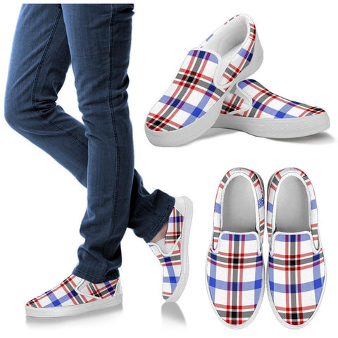 BOSWELL TARTAN SLIP ONS