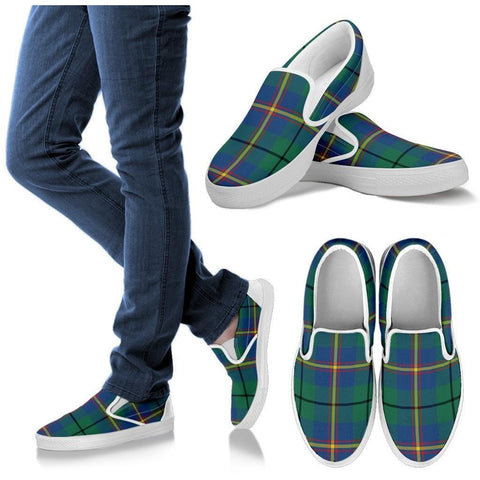 CARMICHAEL ANCIENT TARTAN SLIP ONS