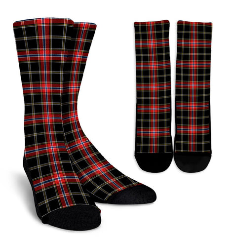 NORWEGIAN NIGHT TARTAN CREW SOCKS