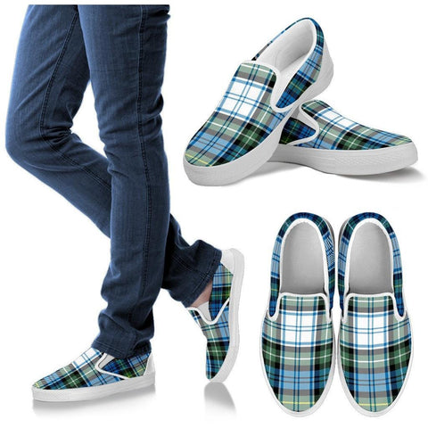 CAMPBELL DRESS ANCIENT TARTAN SLIP ONS