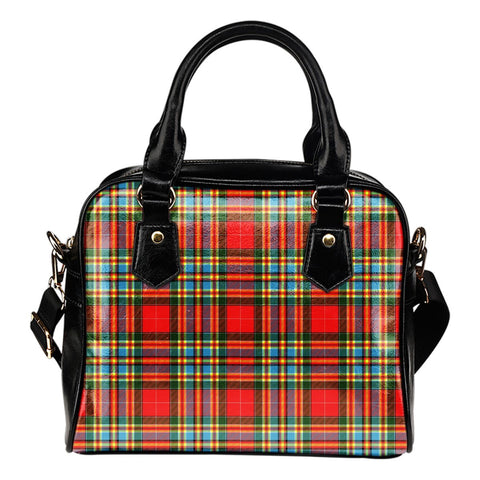 CHATTAN TARTAN SHOULDER HANDBAG