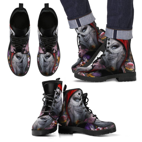 HALLOWEEN 02 LEATHER BOOTS