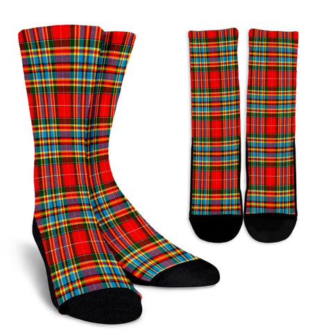 CHATTAN TARTAN CREW SOCKS
