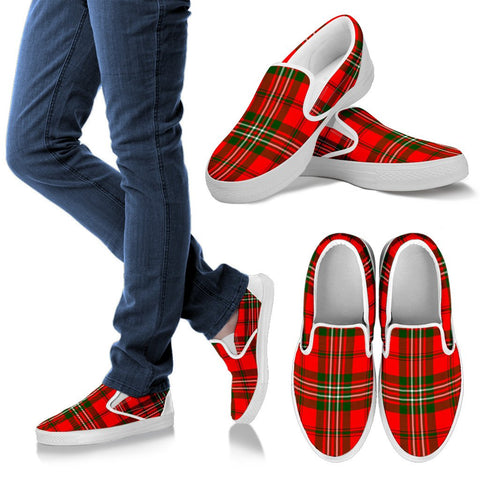 SCOTT MODERN TARTAN SLIP ONS