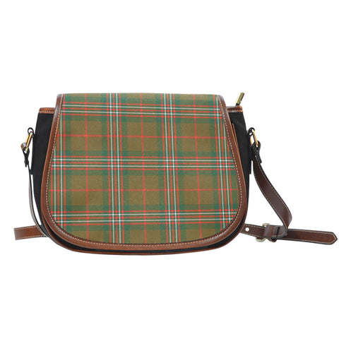 SCOTT BROWN MODERN TARTAN SADDLE BAG