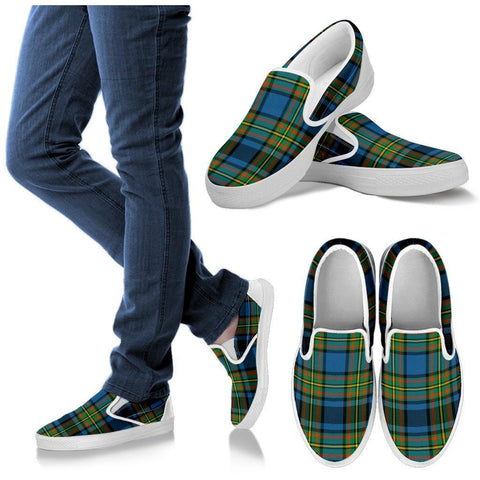 GILLIES ANCIENT TARTAN SLIP ONS