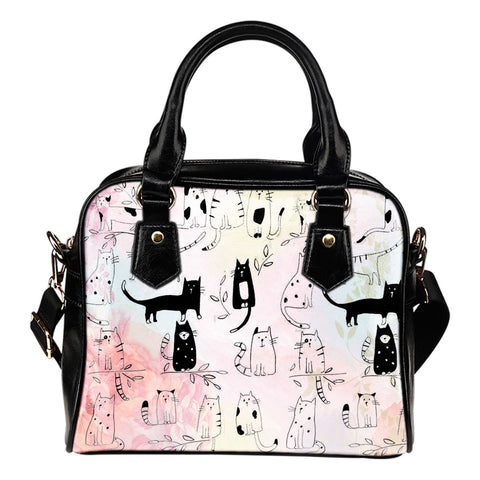 CATS SHOULDER HANDBAG 004