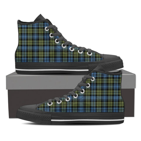 CAMPBELL FADED TARTAN CANVAS SHOES