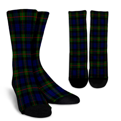 GUNN MODERN TARTAN CREW SOCKS