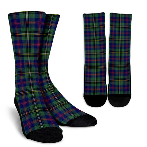 WOOD TARTAN CREW SOCKS