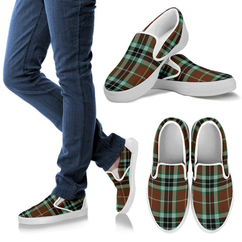 THOMSON HUNTING MODERN TARTAN SLIP ONS