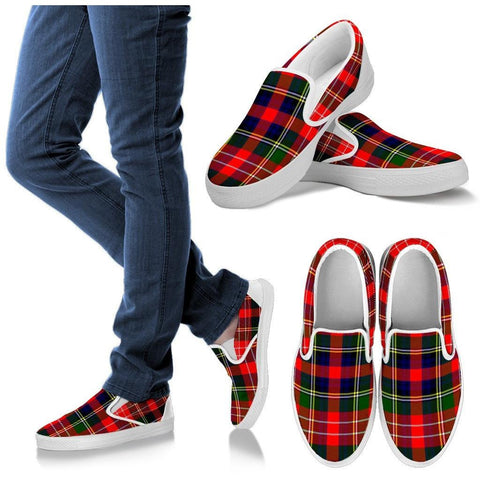 CHRISTIE TARTAN SLIP ONS