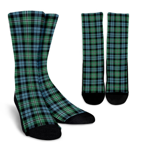 MELVILE TARTAN CREW SOCKS