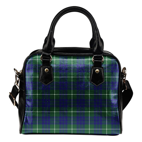 HAMILTON HUNTING MODERN TARTAN SHOULDER HANDBAG