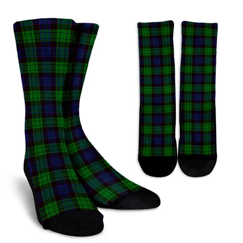 STEWART OLD MODERN TARTAN CREW SOCKS