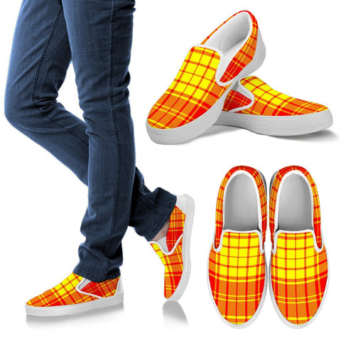 MACMILLAN CLAN TARTAN SLIP ONS