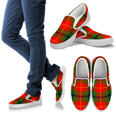 TURNBULL TARTAN SLIP ONS