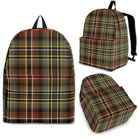 SCOTT GREEN WEATHERED TARTAN BACKPACK