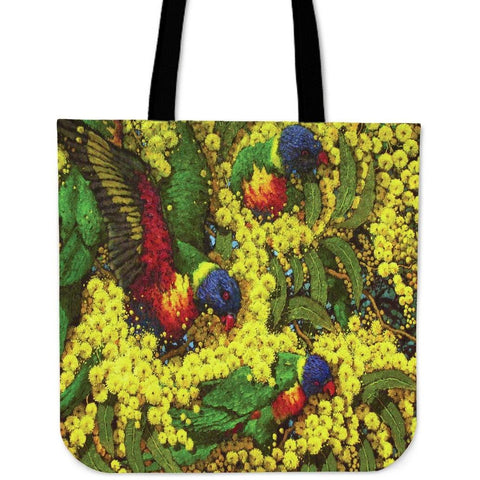 GOLDEN WATTLE TOTE BAGS