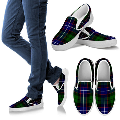RUSSELL TARTAN SLIP ONS