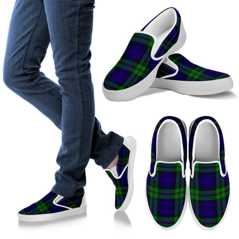 MACKINLAY MODERN TARTAN SLIP ONS