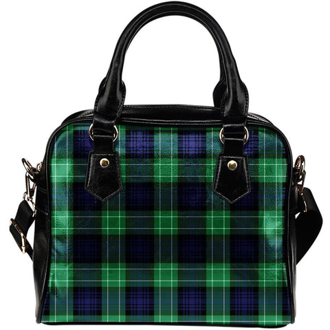 ABERCROMBIE TARTAN SHOULDER HANDBAG