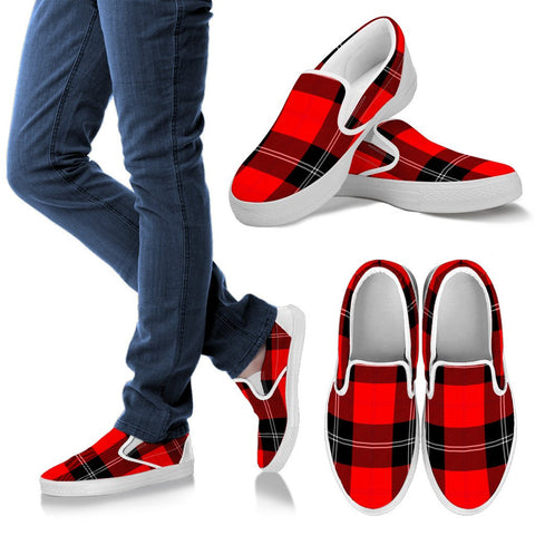RAMSAY MODERN TARTAN SLIP ONS
