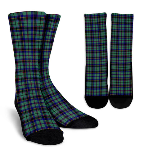 STEVENSON TARTAN CREW SOCKS