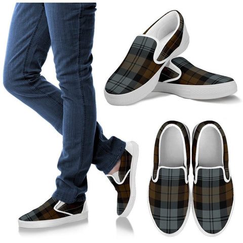 BLACKWATCH WEATHERED TARTAN SLIP ONS