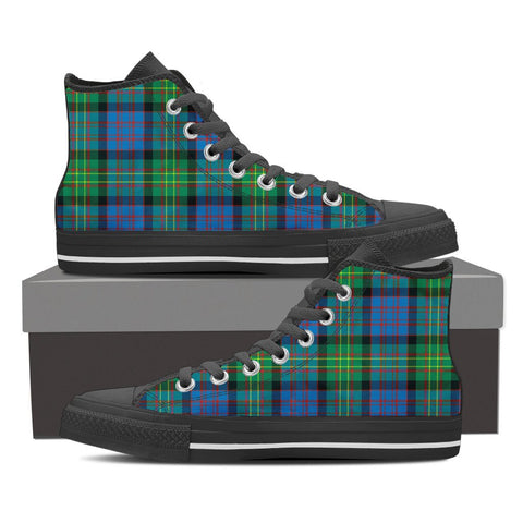 BOWIE ANCIENT TARTAN CANVAS SHOES