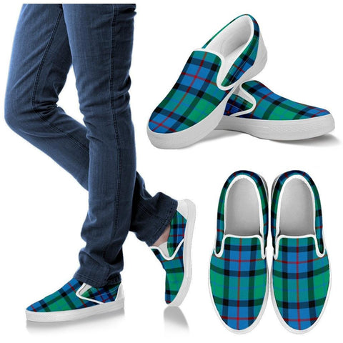 FLOWER OF SCOTLAND TARTAN SLIP ONS
