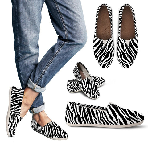 ZEBRA PATTERN CASUAL SHOES
