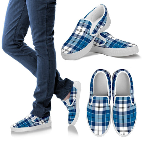 STRATHCLYDE DISTRICT TARTAN SLIP ONS