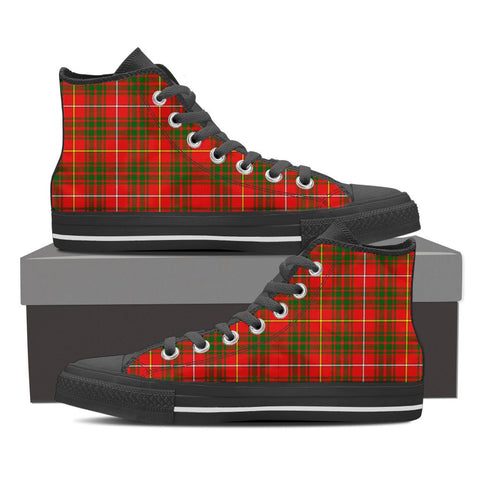 BRUCE MODERN TARTAN CANVAS SHOES