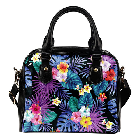 HIBISCUS SHOULDER HANDBAG 11