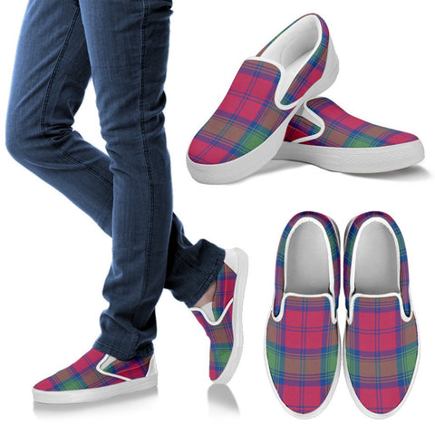 LINDSAY ANCIENT TARTAN SLIP ONS