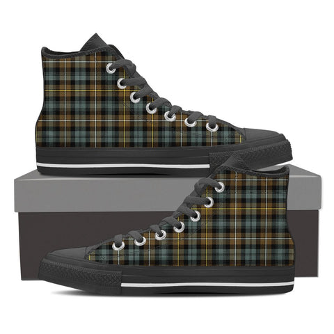 CAMPBELL ARGYLL WEATHERED TARTAN CANVAS SHOES