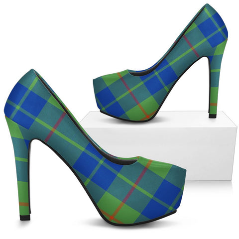 BARCLAY HUNTING ANCIENT TARTAN HEELS