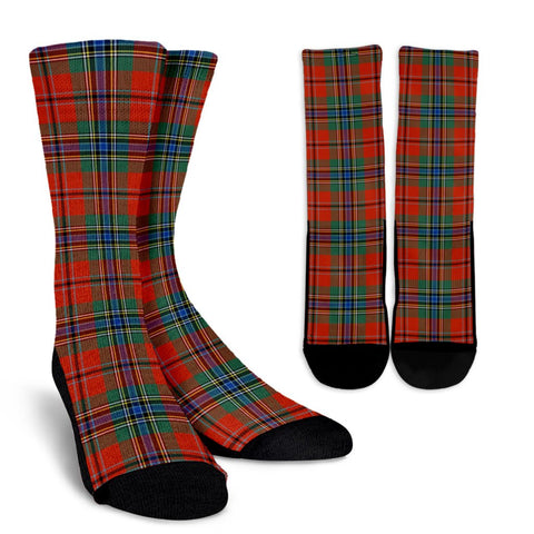 MACLEAN OF DUART ANCIENT TARTAN CREW SOCKS