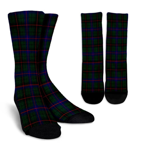 DAVIDSON MODERN TARTAN CREW SOCKS