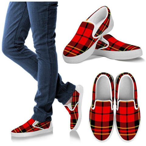 BRODIE MODERN TARTAN SLIP ONS