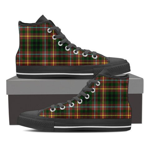 BUCHANAN HUNTING TARTAN CANVAS SHOES