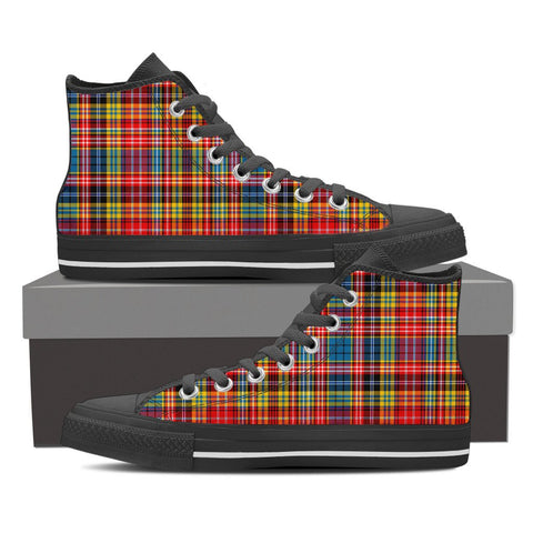DRUMMOND OF STRATHALLAN TARTAN CANVAS SHOES