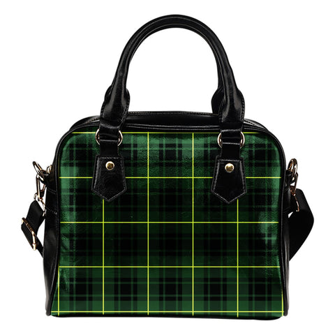 MACARTHUR MODERN TARTAN SHOULDER HANDBAG