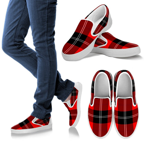 RAMSAY TARTAN SLIP ONS