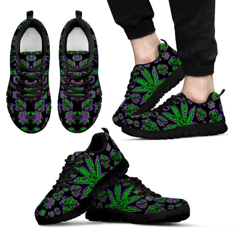 WEED PATTERN 03 SHOES