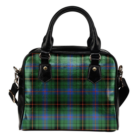 DAVIDSON ANCIENT TARTAN SHOULDER HANDBAG
