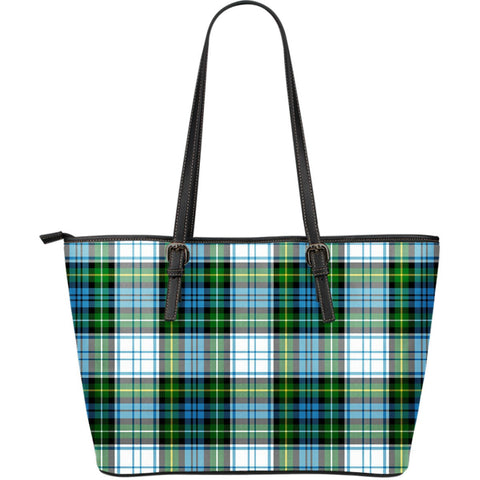 CAMPBELL DRESS TARTAN LARGE LEATHER TOTE